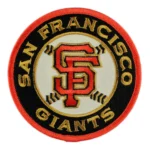 San Francisco Giants 'SF' Black Embroidery Patch