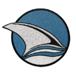 San Jose Sharks Logo Aqua Embroidery Patch