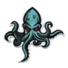 Seattle Kraken Sea Creature Logo Green Embroidery Patch