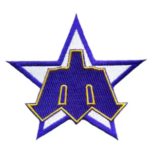 Seattle Mariners Retro Primary Team Logo Embroidery Patch