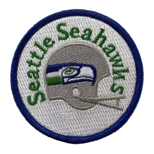 Seattle Seahawks New Team Logo Navy/Gray Embroidery Patch