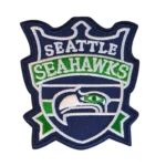 Seattle Seahawks Team Logo Navy/Green Embroidery Patch