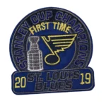 St. Louis Blues 2019 Champions Cup Logo Embroidery Patch
