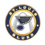 St. Louis Blues Round Logo Embroidery Patch