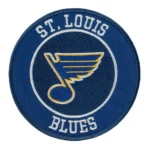 St. Louis Blues Round Logo Navy Embroidery Patch