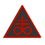 Stranger Things Leviathan Cross Red Embroidered Patch