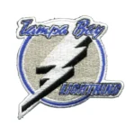 Tampa Bay Lightning 1992-2001 Team Logo White Embroidery Patch