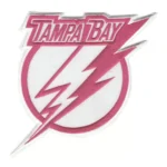Tampa Bay Lightning Vintage 2007-10 Team Logo Pink Embroidery Patch