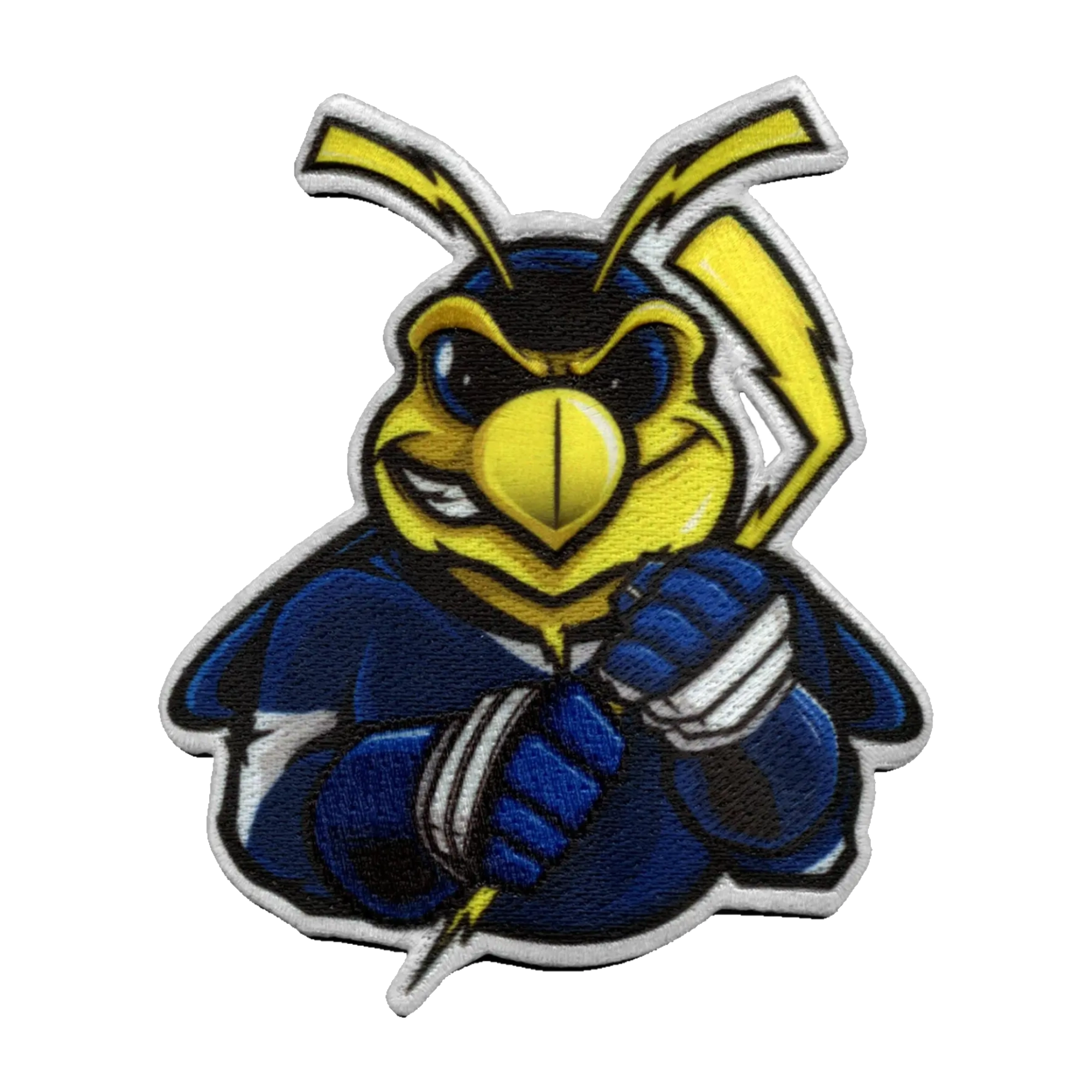 Tampa Bay Lightning Florida Bug Team Logo Navy/Yellow Embroidery Patch