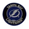 Tampa Bay Lightning Vintage Logo Navy Embroidery Patch