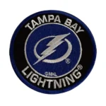 Tampa Bay Lightning Vintage Logo Navy Embroidery Patch