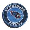 Tennessee Titans Vintage Round Team Logo Blue Embroidery Patch