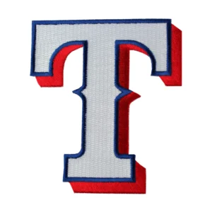 Texas Rangers "T" Hat Team Logo Embroidery Patch
