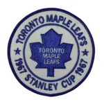 Toronto Maple Leafs 1967 Stanley Logo Blue Embroidery Patch