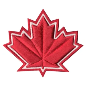Toronto Maple Leafs 3D Logo Red Embroidery Patch