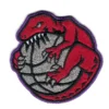 Toronto Raptors Dino Bite Red/Gray Embroidery Patch