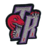 Toronto Raptors "TR" Dino Red/Gray Embroidery Patch
