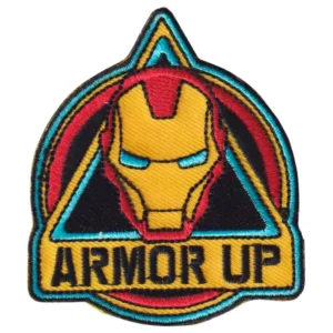 Avengers Marvel Iron Man Helmet Logo Embroidery Patch