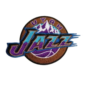 Utah Jazz 1997-2004 Retro Brown Embroidery Patch