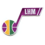 Utah Jazz Larry H. Miller Memorial Purple Embroidery Patch
