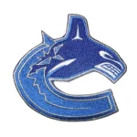Vancouver Canucks Retro Classic Blue Embroidery Patch