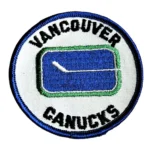 Vancouver Canucks Vintage 1970s Hockey Team Embroidery Patch
