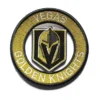 Vegas Golden Knights Round Team Logo Yellow Embroidery Patch