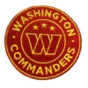 Washington Commanders Round Embroidery Patch