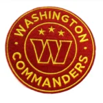 Washington Commanders Round Embroidery Patch