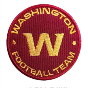 Washington Commanders Round Logo Embroidery Patch