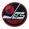 Winnipeg Jets Winnipeg Jets Team Logo Black Embroidery Patch