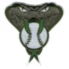 Arizona Diamondbacks Green Snake Head Embroidery Patch
