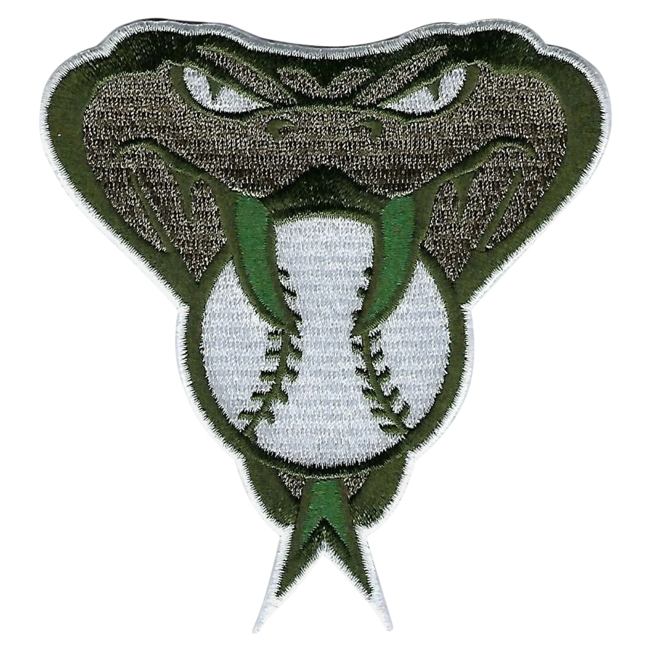 Arizona Diamondbacks Green Snake Head Embroidery Patch