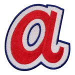 Atlanta Braves A Red/White Embroidery Patch
