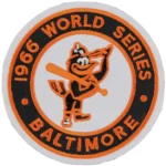Baltimore Orioles 1966 Orange Embroidery patch