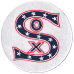 Chicago White Sox Retro White Embroidery Patch