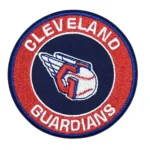 Cleveland Guardians Chief Wahoo Navy Embroidery Patch