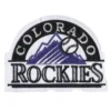 Colorado Rockies Team Sleeve White/Black Embroidery patch