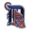Detroit Tigers Old English Blue Embroidery patch