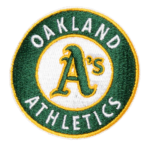 Oakland Athletics Cooperstown Collection Green Embroidery Patch
