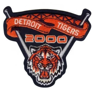 Detroit Tigers Inaugural Season of Comerica Park Sleeve Jersey Patch (2000)