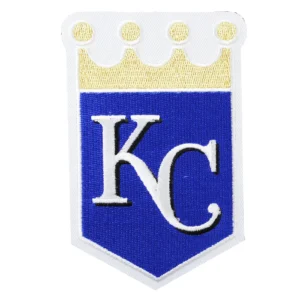 Kansas City Royals Crown Blue/White Embroidery Patch