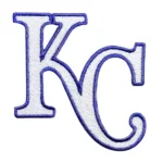 Kansas City Royals White Embroidery Patch