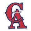 Los Angeles Angels 1995 "CA" Red Embroidery Patch