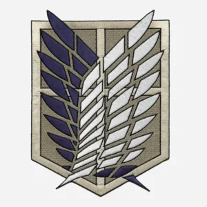 Attack On Titan Anime Freedom Wings Scout Embroidery Patch