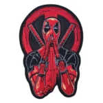 Deadpool Marvel Comics Logo Embroidered Patch