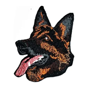 Dogs German Shepherd Dog Logo Embroidery Patch