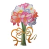 Flowers 7017 Rainbow Lily Flower Embroidery Patch