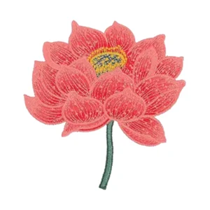 Flowers Galpada flower Red Embroidery Patch