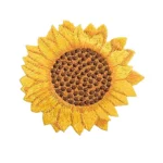 Flowers Van Gogh Sunflower Yellow Embroidery Patch